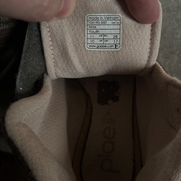 Plae Max High Top Sneakers Size 11 - Picture 5 of 5
